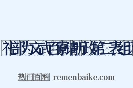 礼部为文武百寮请听政第二表组词是什么意思的图片